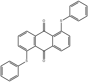 1,5-bis(phenylsulfanyl)anthracene-9,10-dione Struktur