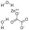 Zinc(2+) oxalate dihydrate Struktur