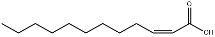 (2Z)-2-Dodecenoic acid Struktur