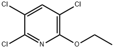 Pyridine, 2,3,5-trichloro-6-ethoxy- Struktur