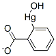 2-hydroxymercuribenzoate Struktur