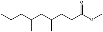 4,6-Dimethylnonanoic acid methyl ester Struktur