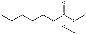 Phosphoric acid dimethylpentyl ester Struktur