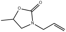 5-Methyl-3-(2-propenyl)-2-oxazolidinone Struktur