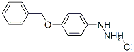 4-BENZYLOXYPHENYLHYDRAZINE HYDROCHLORIDE Struktur