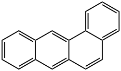 1,2-Benzanthracene Struktur