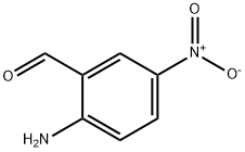 2-amino-5-nitro-benzaldehyde Struktur