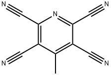 4-Methyl-2,3,5,6-pyridinetetracarbonitrile Struktur