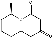 10β-Methyloxecane-2,4-dione Struktur