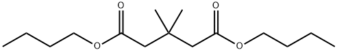 3,3-Dimethylpentanedioic acid dibutyl ester Struktur