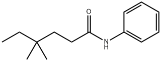 4,4-Dimethyl-N-phenylhexanamide Struktur