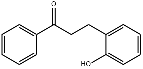 3-(2-hydroxyphenyl)-1-phenylpropan-1-one Struktur