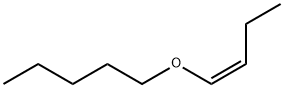 1-[(Z)-1-Butenyloxy]pentane Struktur