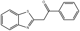 2-BENZOTHIAZOL-2-YL-1-PHENYL-ETHANONE Struktur