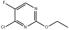 4-CHLORO-2-ETHOXY-5-FLUOROPYRIMIDINE Struktur