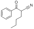 2-BENZOYLHEXANENITRILE Struktur