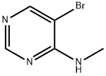 5-Bromo-N-methylpyrimidin-4-amine Struktur