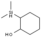 Cyclohexanol, 2-(dimethylsilyl)- (9CI) Struktur