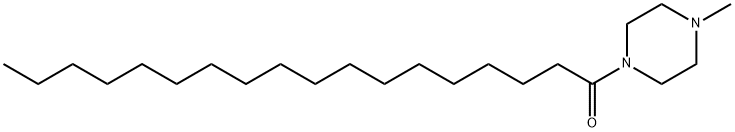 1-Methyl-4-stearoylpiperazine Struktur