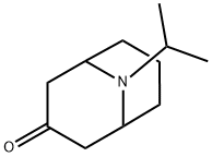 9-Azabicyclo[3.3.1]nonan-3-one, 9-(1-Methylethyl)- Struktur