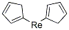 bis(cyclopentadienyl)rhenium Struktur