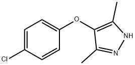 4-(4-CHLOROPHENOXY)-3,5-DIMETHYL-1H-PYRAZOLE Struktur