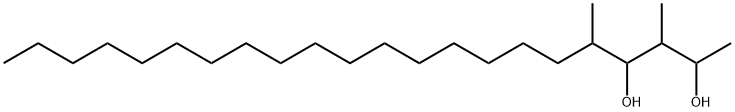 3,5-Dimethyl-2,4-docosanediol Struktur