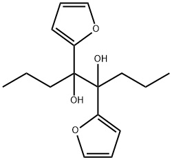 4,5-Di(2-furanyl)octane-4,5-diol Struktur