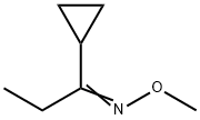 1-Cyclopropyl-1-propanone O-methyl oxime Struktur