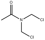 N,N-bis(chloromethyl)acetamide Struktur