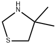 4,4-Dimethyl-thiazolidine Struktur