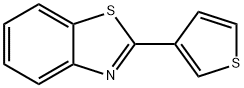 Benzothiazole, 2-(3-thienyl)- (9CI) Struktur