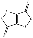 [1,2]dithiolo[4,3-c]-1,2-dithiole-3,6-dithione Struktur