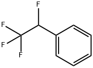 1-Phenyl-1,2,2,2-tetrafluoroethane, (1,2,2,2-Tetrafluoroethyl)benzene Struktur