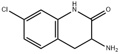 3-AMINO-7-CHLORO-3,4-DIHYDRO-1H-QUINOLIN-2-ONE Struktur