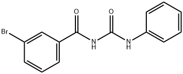 3-Bromo-N-[(phenylamino)carbonyl]benzamide Struktur