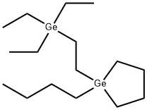 1-Butyl-1-[2-(triethylgermyl)ethyl]germacyclopentane Struktur