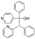 1,2-Diphenyl-1-(4-pyridyl)-2-(2-pyridyl)ethanol Struktur