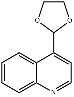 Quinoline, 4-(1,3-dioxolan-2-yl)- (9CI)|