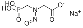 GLYPHOSATE-N-NITROSO MONO SODIUM SALT Struktur