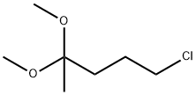 1-Chloro-4,4-dimethoxypentane Struktur