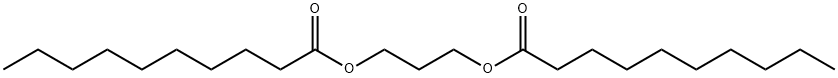 PROPYLENE GLYCOL DICAPRATE Struktur