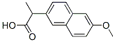 (+/-)-2-(6-METHOXY-2-NAPHTHYL)PROPIONIC ACID Struktur