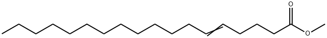 5-Octadecenoic acid methyl ester Struktur