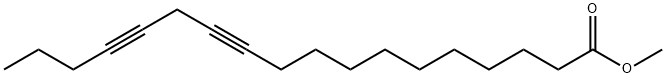 11,14-Octadecadiynoic acid methyl ester Struktur