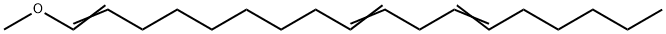 1-Methoxy-1,9,12-octadecatriene Struktur