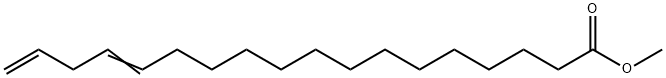 14,17-Octadecadienoic acid methyl ester Struktur