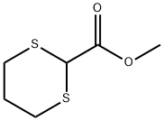 1,3-Dithiane-2-carboxylic acid methylester Struktur