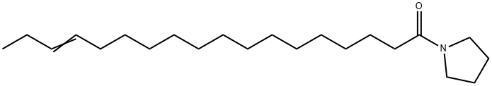 1-(15-Octadecenoyl)pyrrolidine Struktur