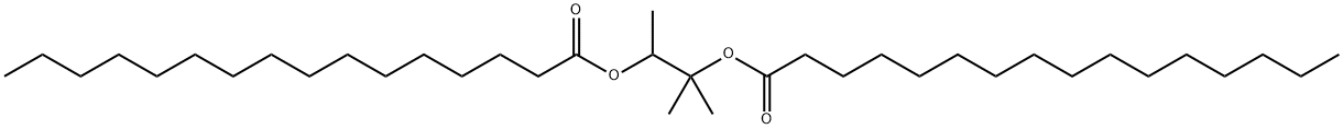 Bis(hexadecanoic acid)1,1,2-trimethyl-1,2-ethanediyl ester Struktur